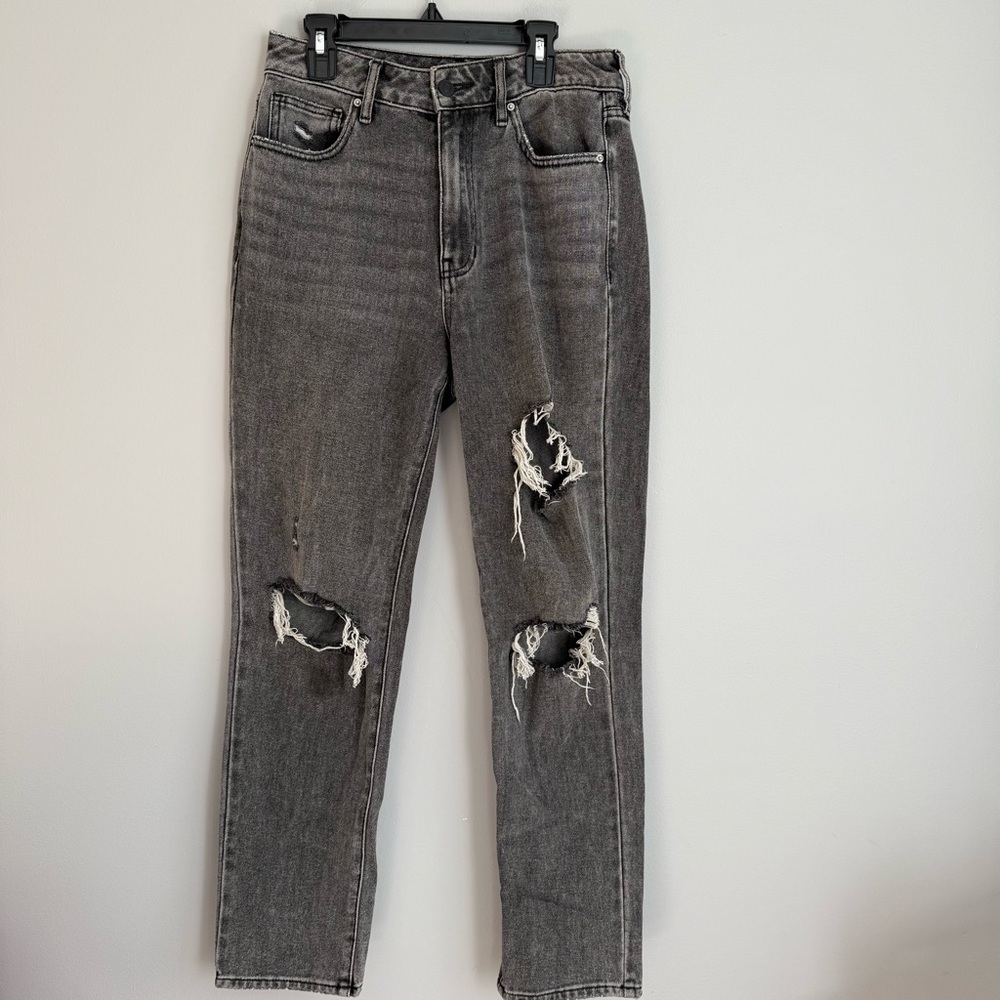 Pacsun Dark Grey Mom Jeans